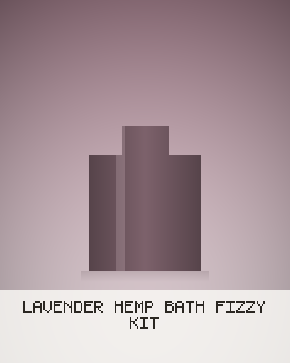 Lavender Hemp Bath Fizzy Kit