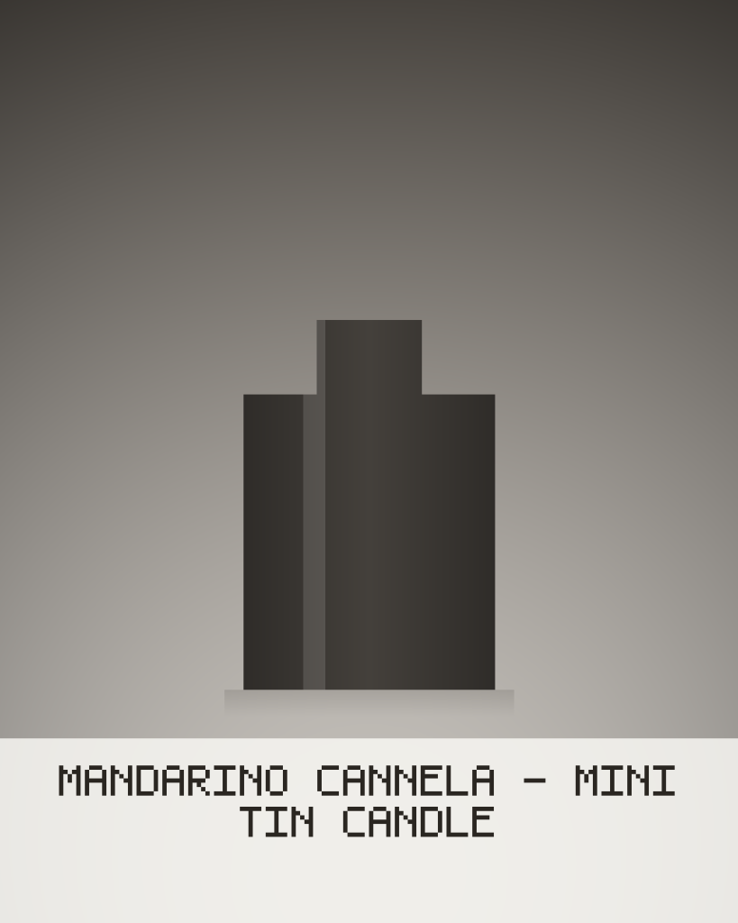 Mandarino Cannela - Mini Tin Candle