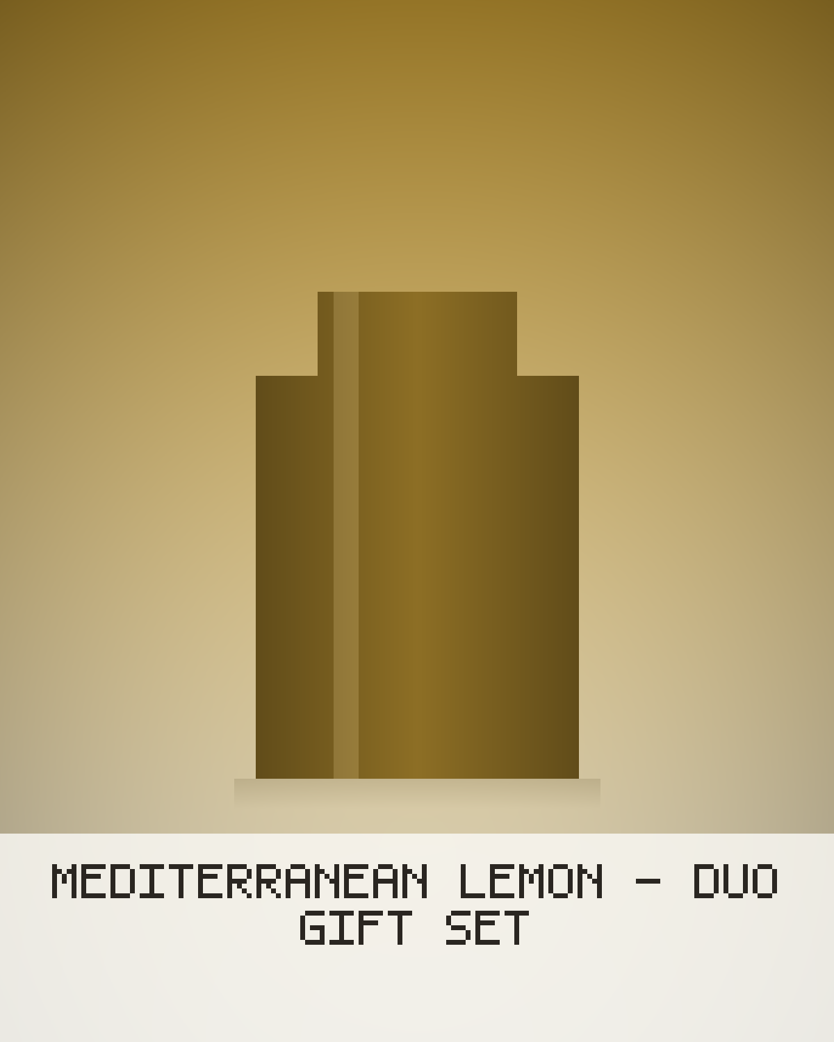 Mediterranean Lemon - Duo Gift Set
