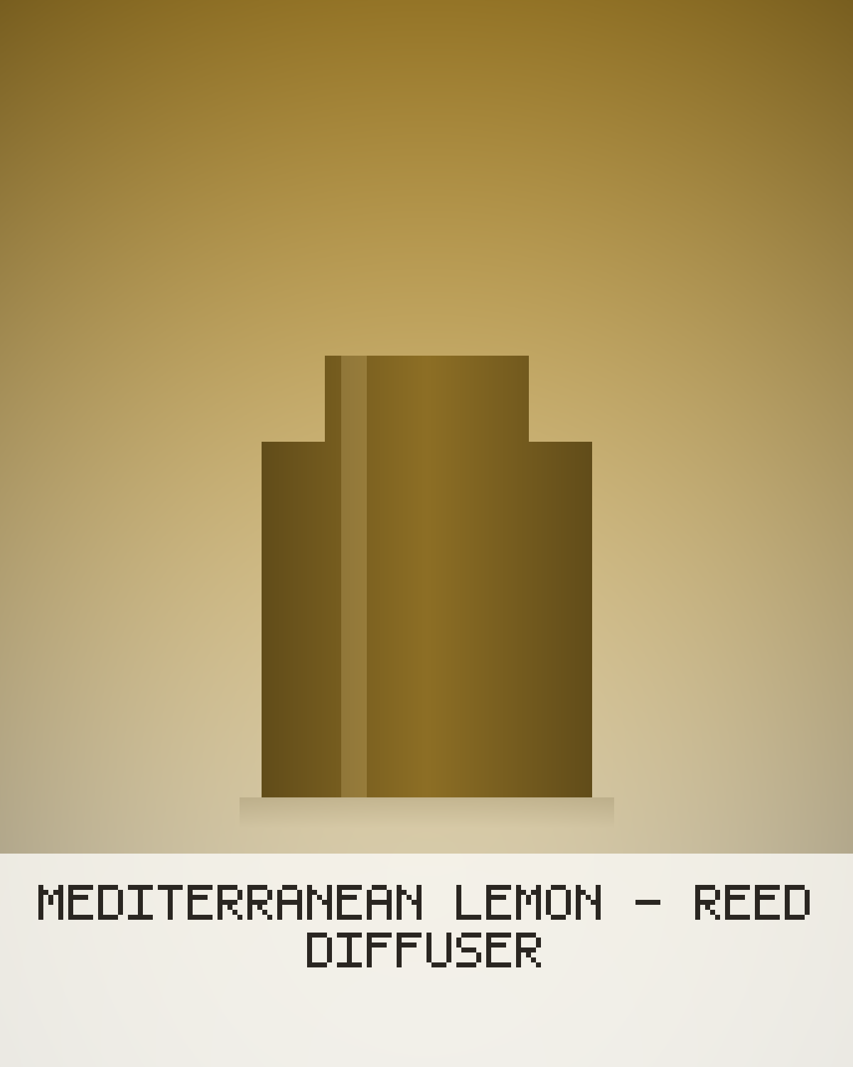 Mediterranean Lemon - Reed Diffuser