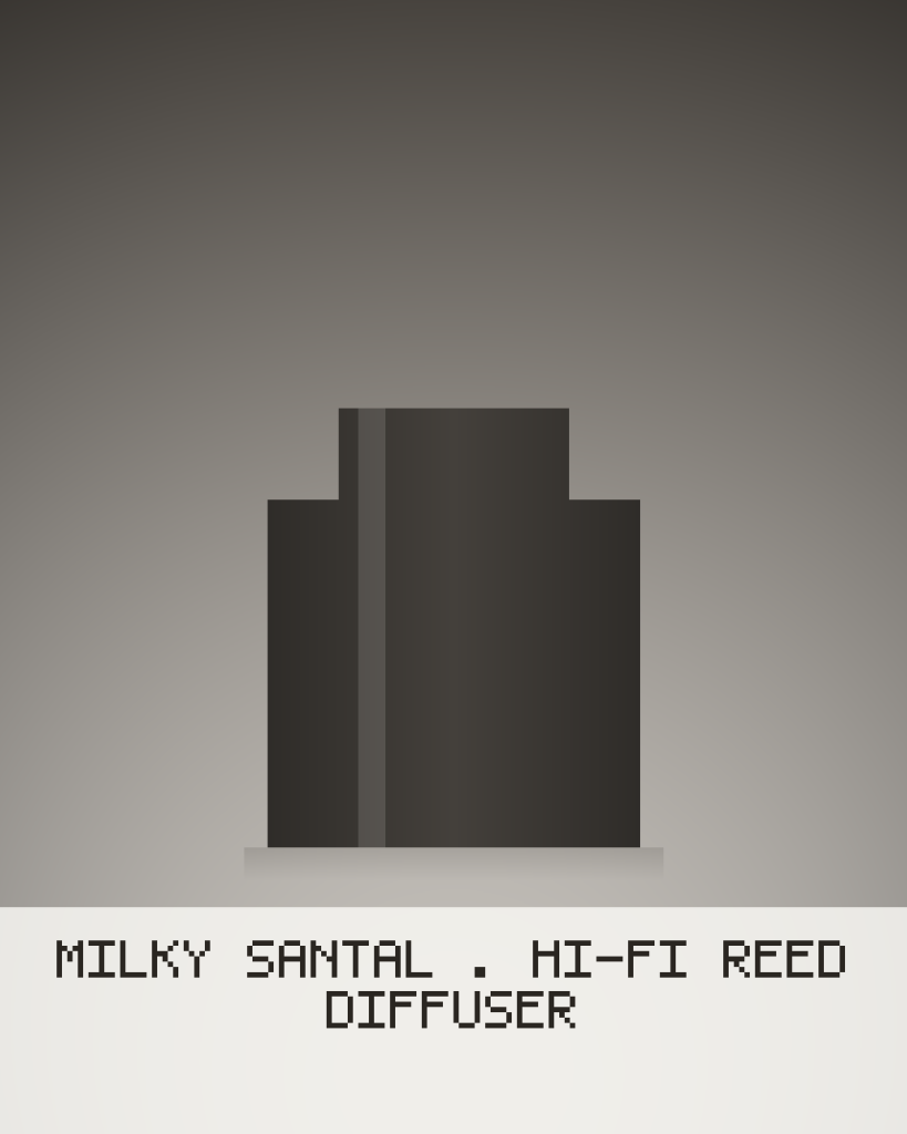 Milky Santal – HI-FI Reed Diffuser
