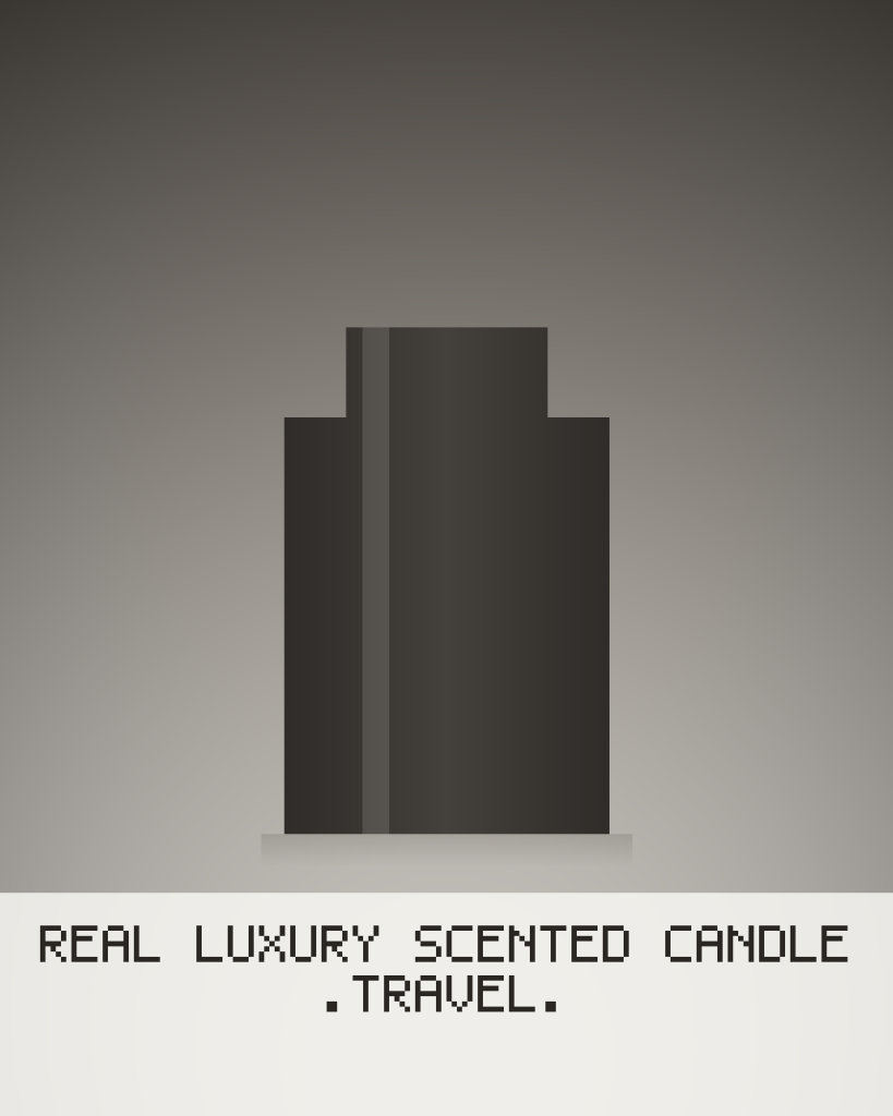Real Luxury Scented Candle (Travel)
