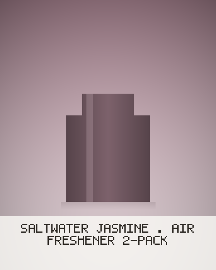 Saltwater Jasmine – Air Freshener 2-Pack