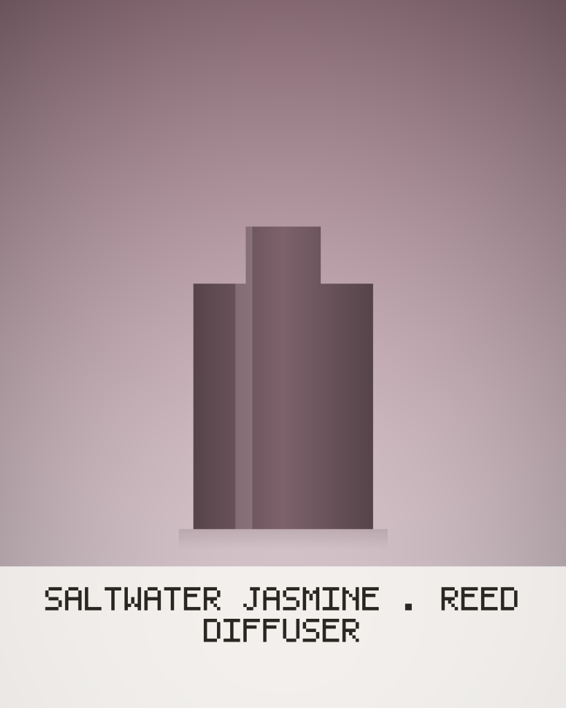 Saltwater Jasmine – Reed Diffuser