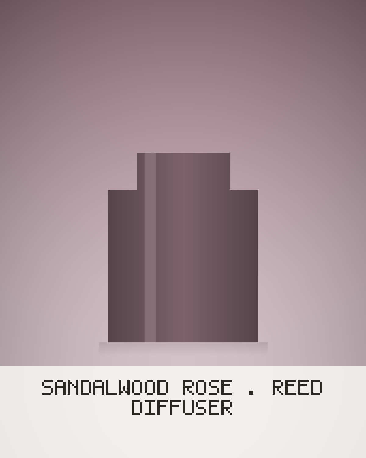 Sandalwood Rose – Reed Diffuser