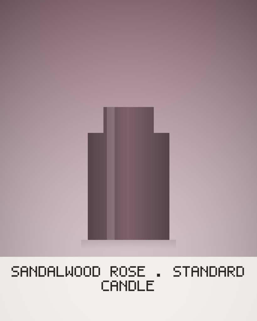 Sandalwood Rose – Standard Candle