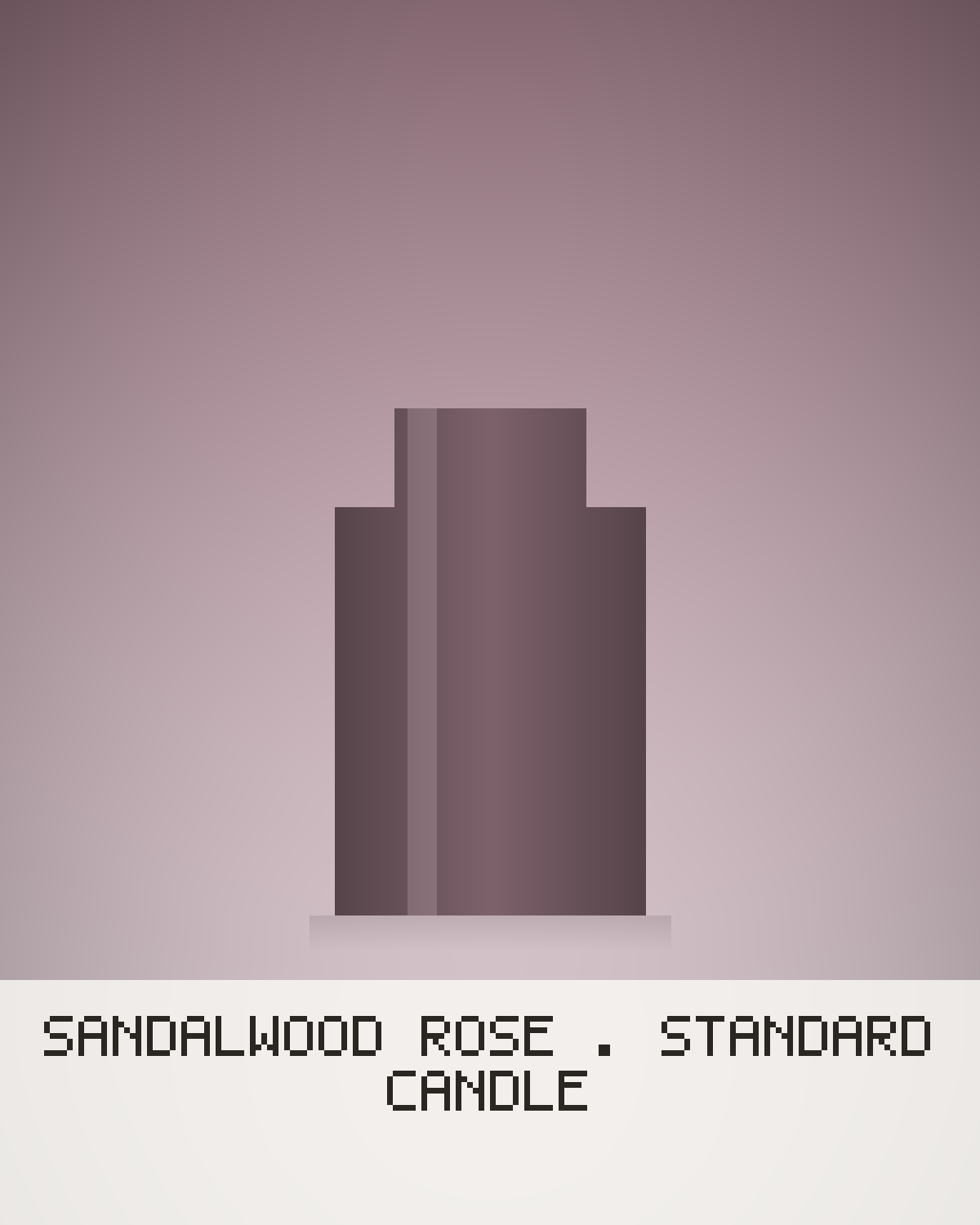 Sandalwood Rose – Standard Candle