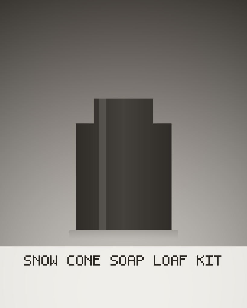 Snow Cone Soap Loaf Kit