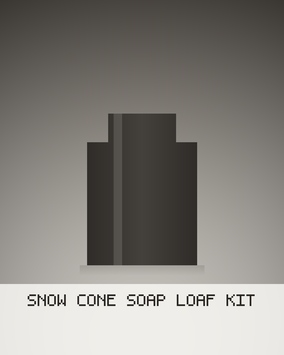Snow Cone Soap Loaf Kit
