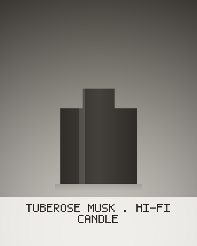 Tuberose Musk – HI-FI Candle
