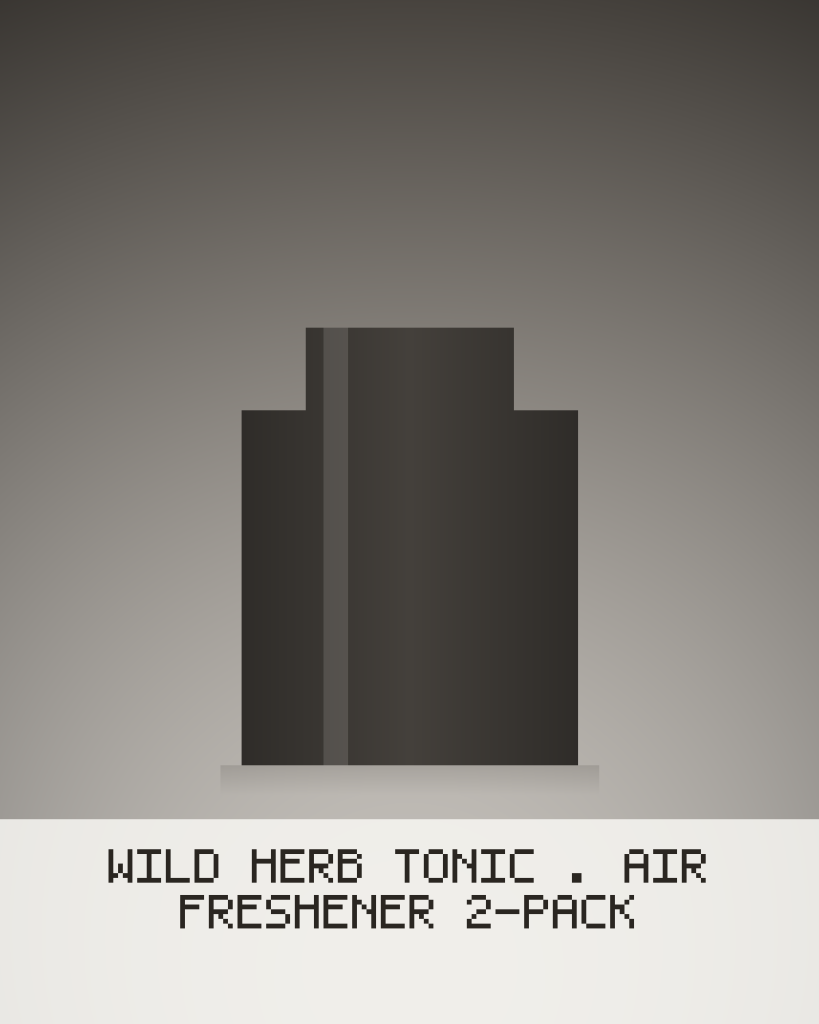Wild Herb Tonic – Air Freshener 2-Pack